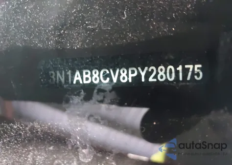 2023 Nissan Sentra Sv Xtronic Cvt из США, поврежденный, VIN 3N1AB8CV8PY280175